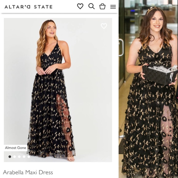 Altar'd State Formal Arabella Maxi Dress